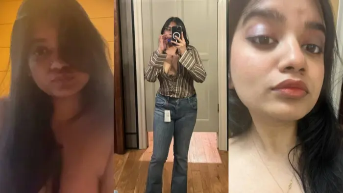 Beautiful Teen Indian College Babe Teasing