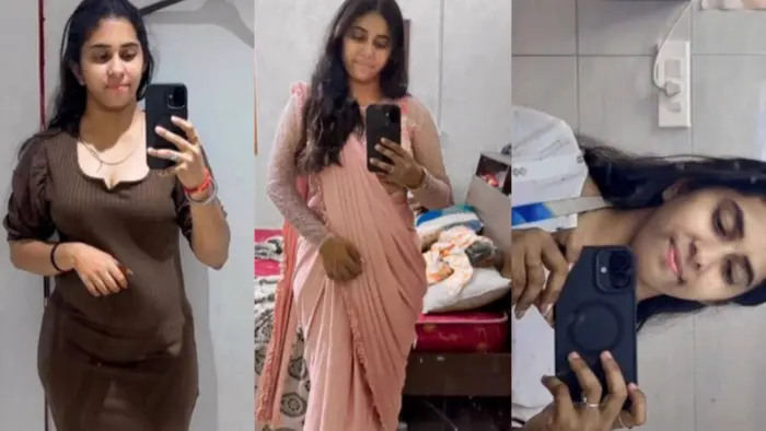 Indian Cute College Gf Showing Naked Viral